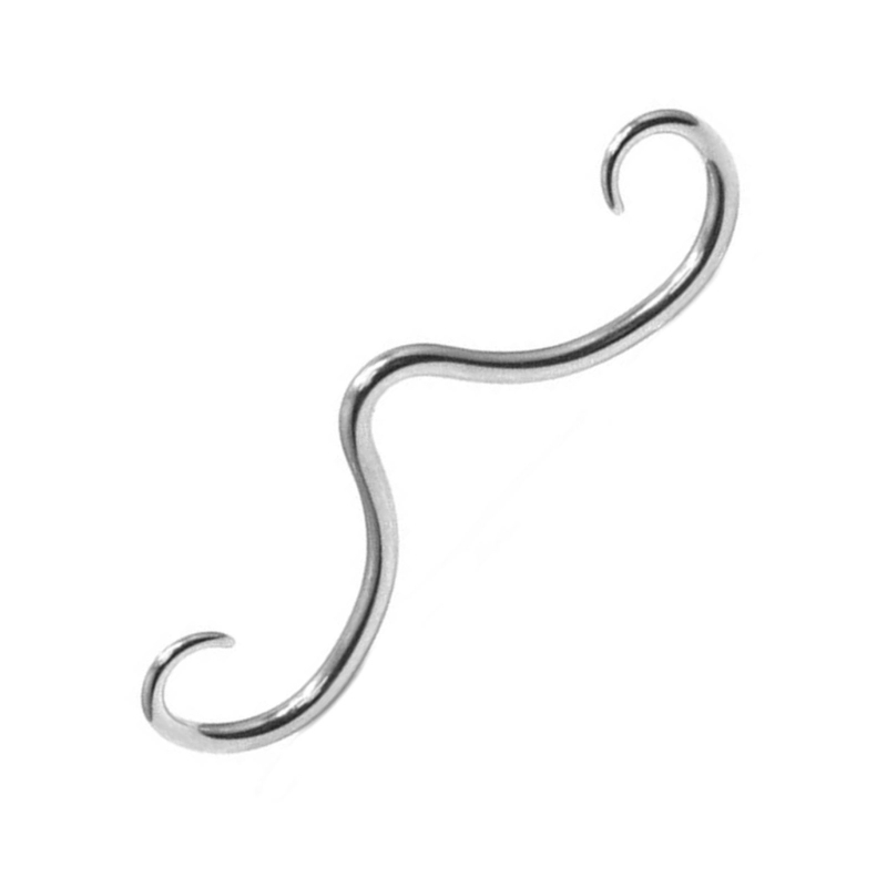 Stainless Steel Septum Mustach - Body Jewelry Hangers recensione e prezzo