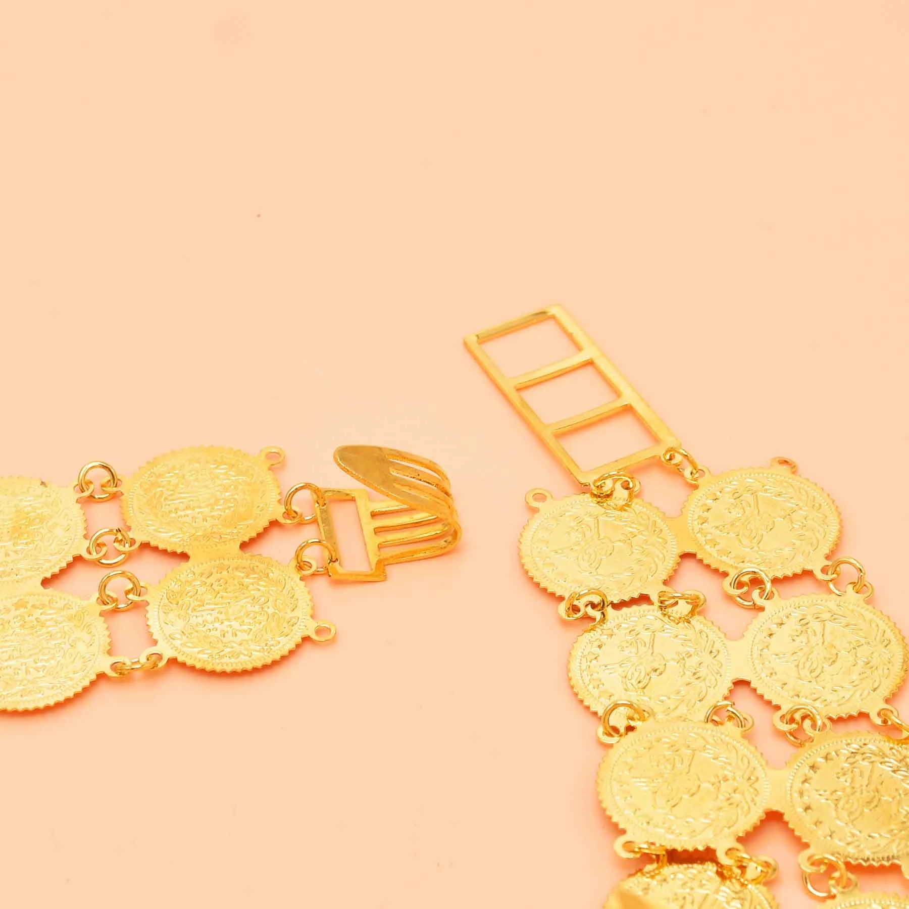 Golden Double Layer Coins Long - Body Jewelry Indian recensione e prezzo