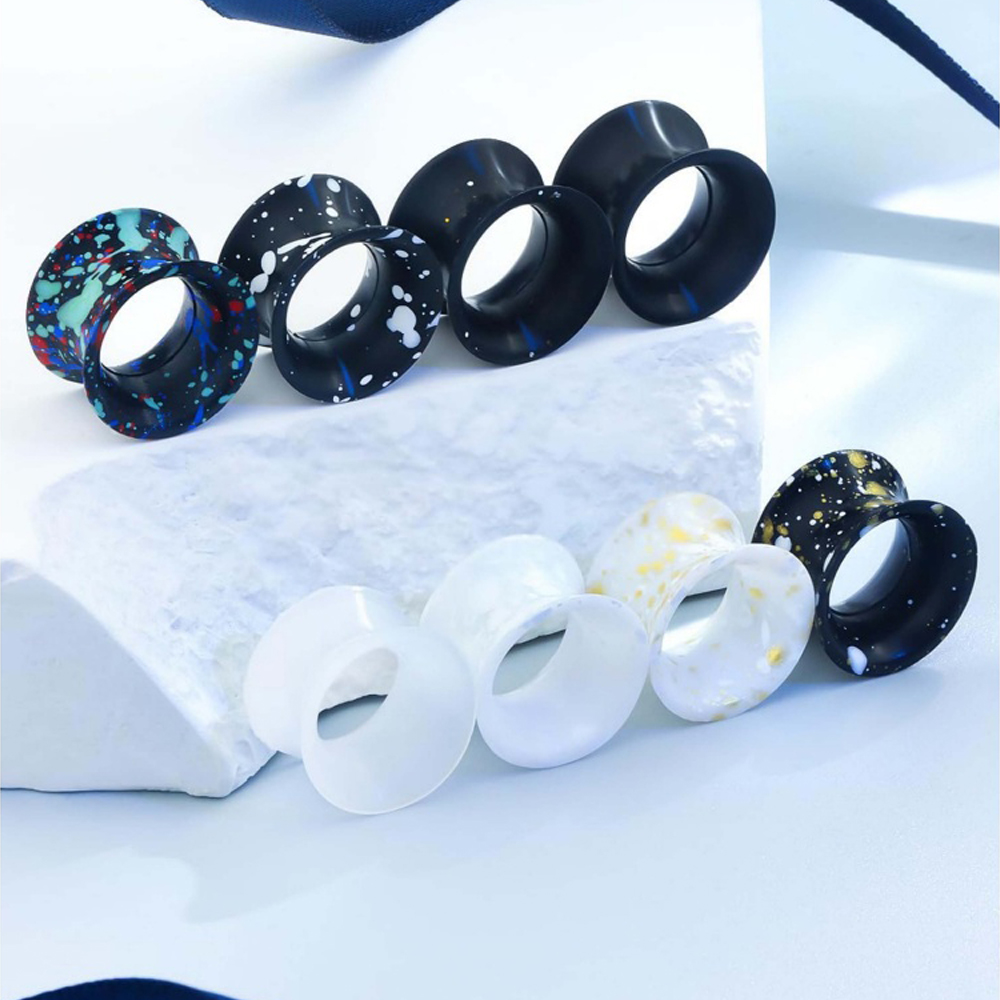 Silicone Ear Gauges Tunnels Pl - Body Jewelry Gauge Sizes recensione e prezzo