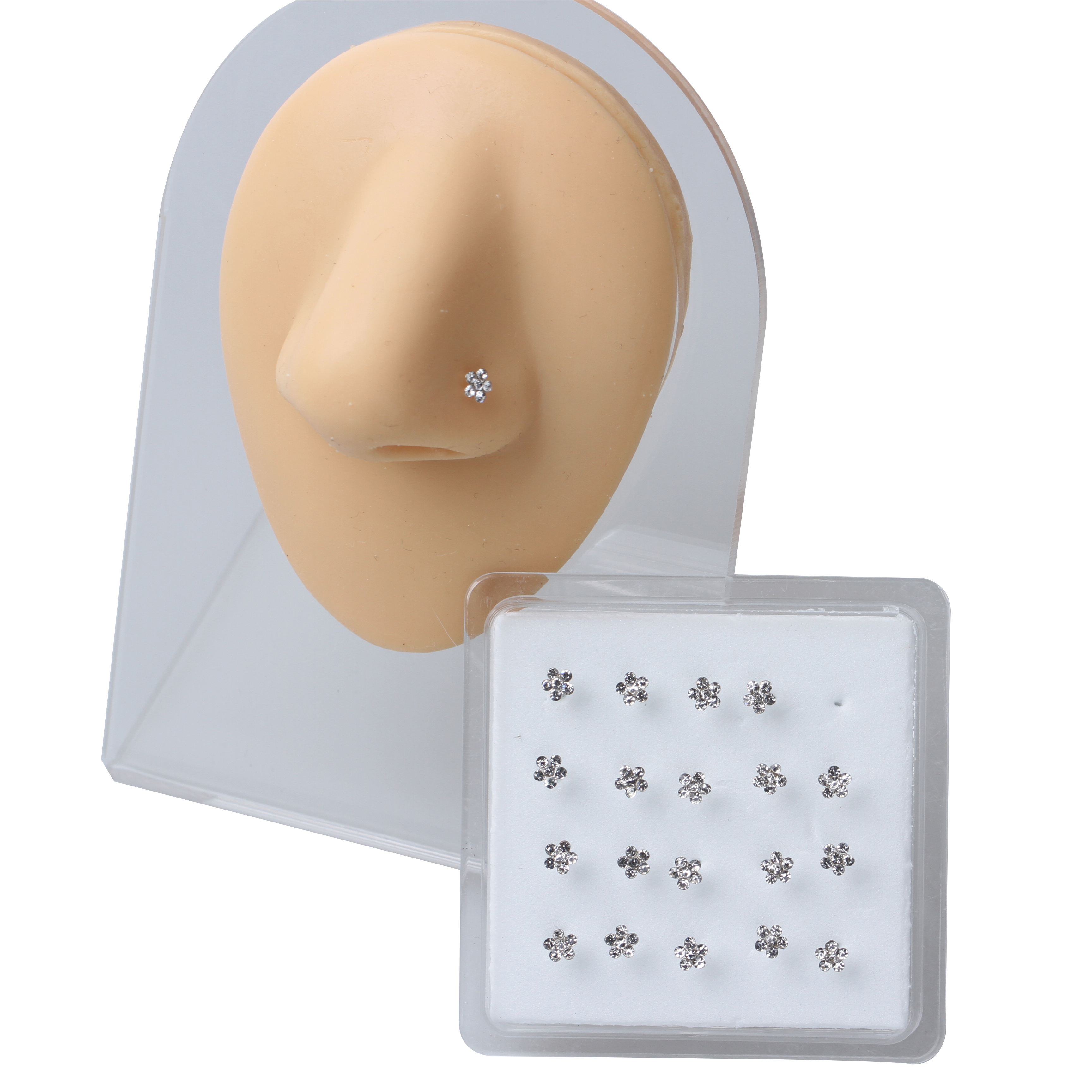 20Pcs Stainless Steel Nose Stu - Body Jewelry Ear Piercing recensione e prezzo
