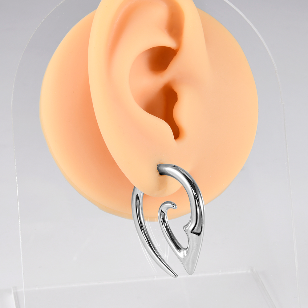 1PC Stainless Steel Silvery Ha - Body Jewelry Hangers recensione e prezzo