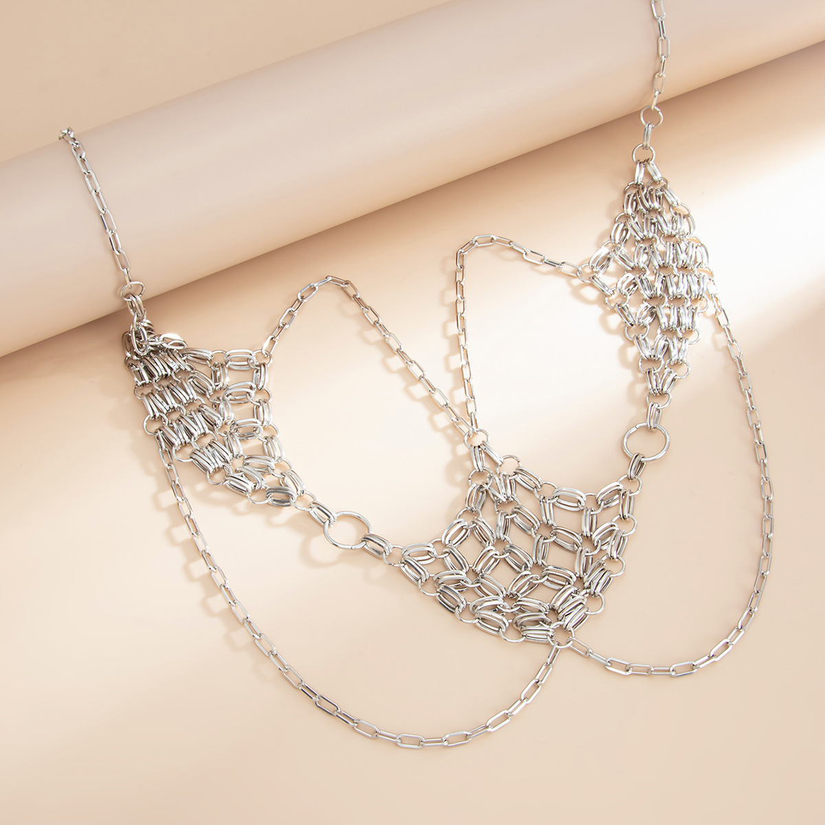 Body Chain Metal Mesh Fringe E - Body Jewelry Unique recensione e prezzo