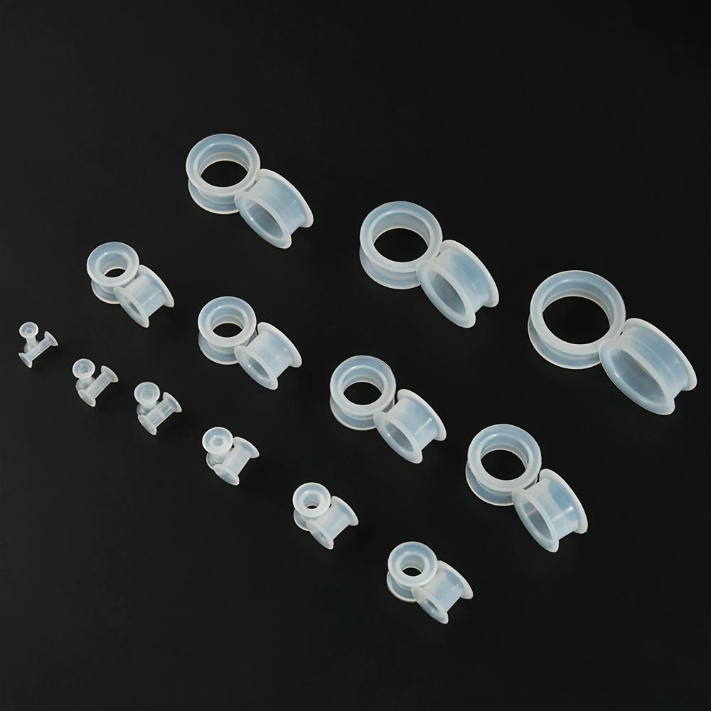 PAIR-Clear Ear Gauges Large Si - Body Jewelry Gauge Sizes recensione e prezzo