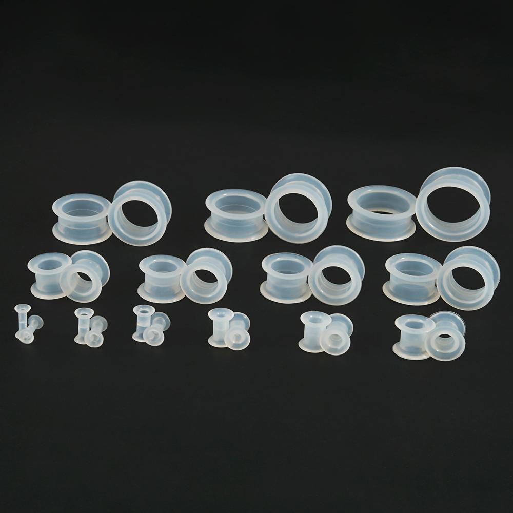 PAIR-Clear Ear Gauges Large Si - Body Jewelry Gauge Sizes recensione e prezzo