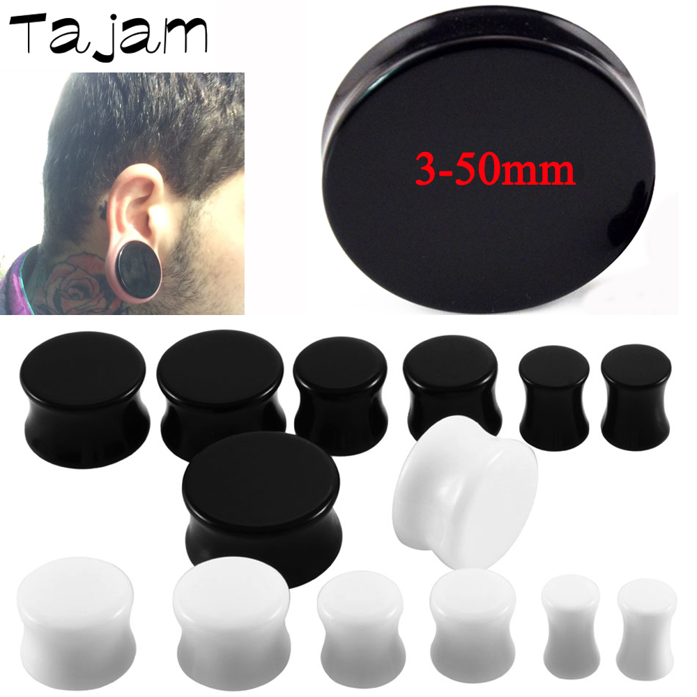 1 Pair 3mm-50mm Big Size Solid - Body Jewelry Gauge Sizes recensione e prezzo
