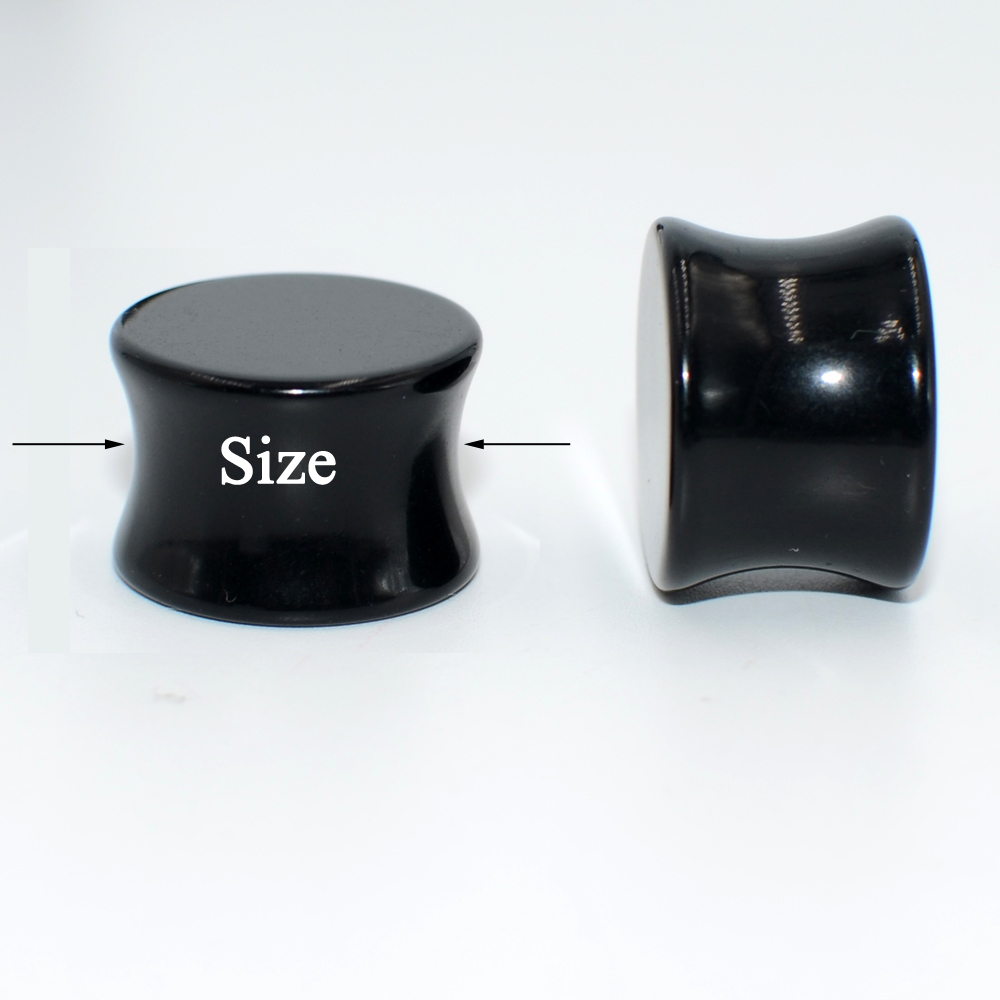 1 Pair 3mm-50mm Big Size Solid - Body Jewelry Gauge Sizes recensione e prezzo
