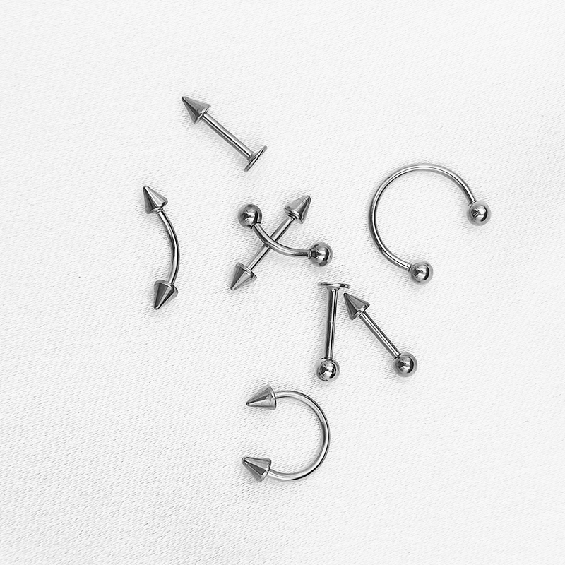 8PCS/Set Fashion Piercing Set  - Septum Clicker Ring recensione e prezzo