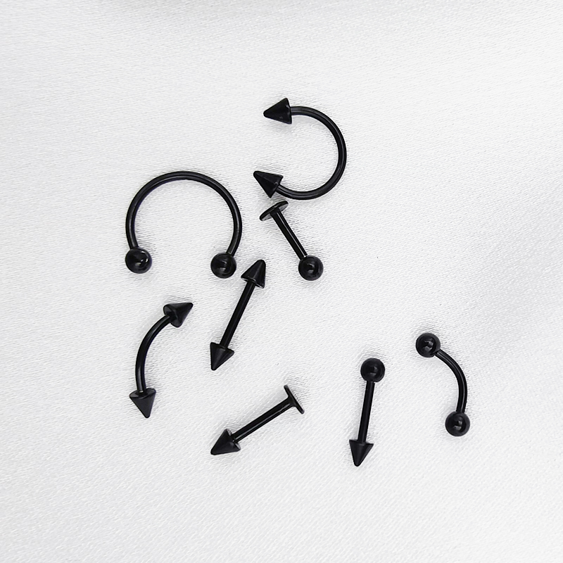 8PCS/Set Fashion Piercing Set  - Septum Clicker Ring recensione e prezzo