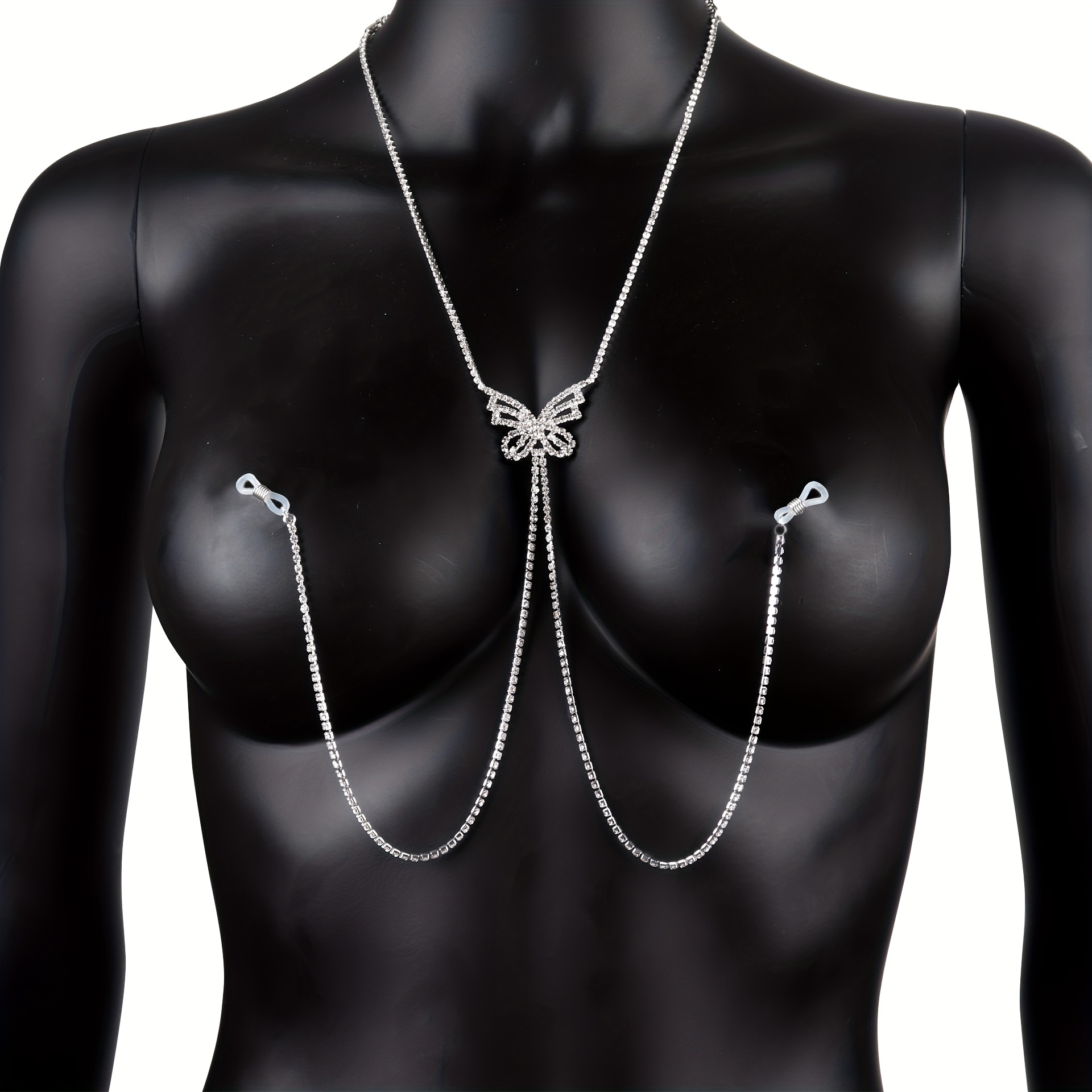 1 pc Tassel Butterfly Nipple C - Body Jewelry Rings recensione e prezzo