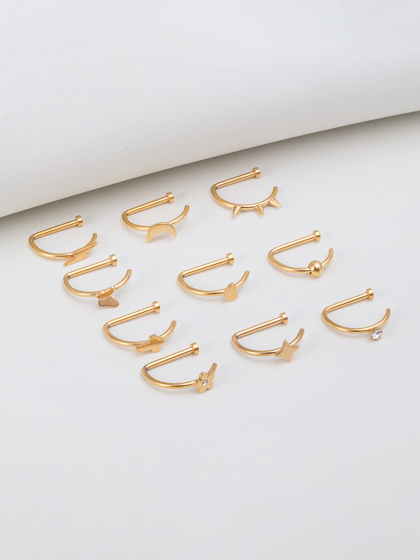1pc Weld Rivet Butterfly D Sha - Septum Clicker Ring recensione e prezzo