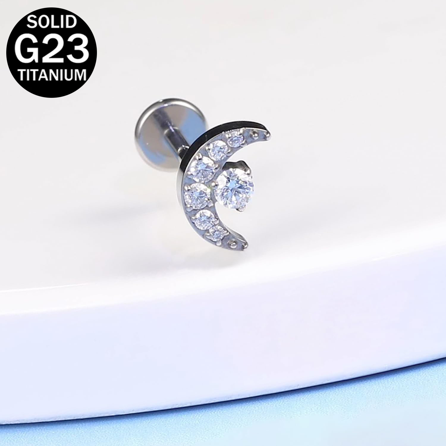 G23 Titanium Crescent-Moon-des - Dermal Anchor Top recensione e prezzo