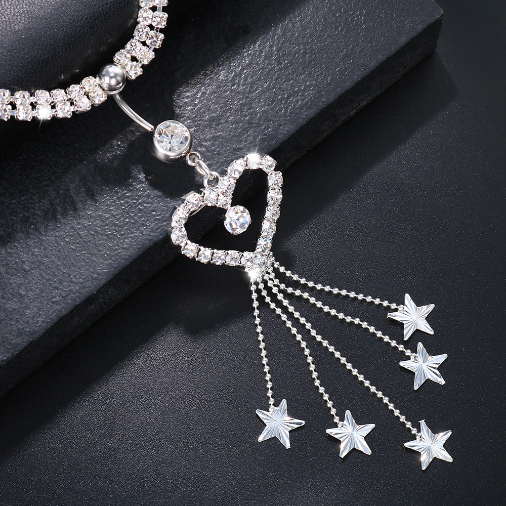GLAMing Boho Heart Dangle Rhin - Body Jewelry Rings recensione e prezzo