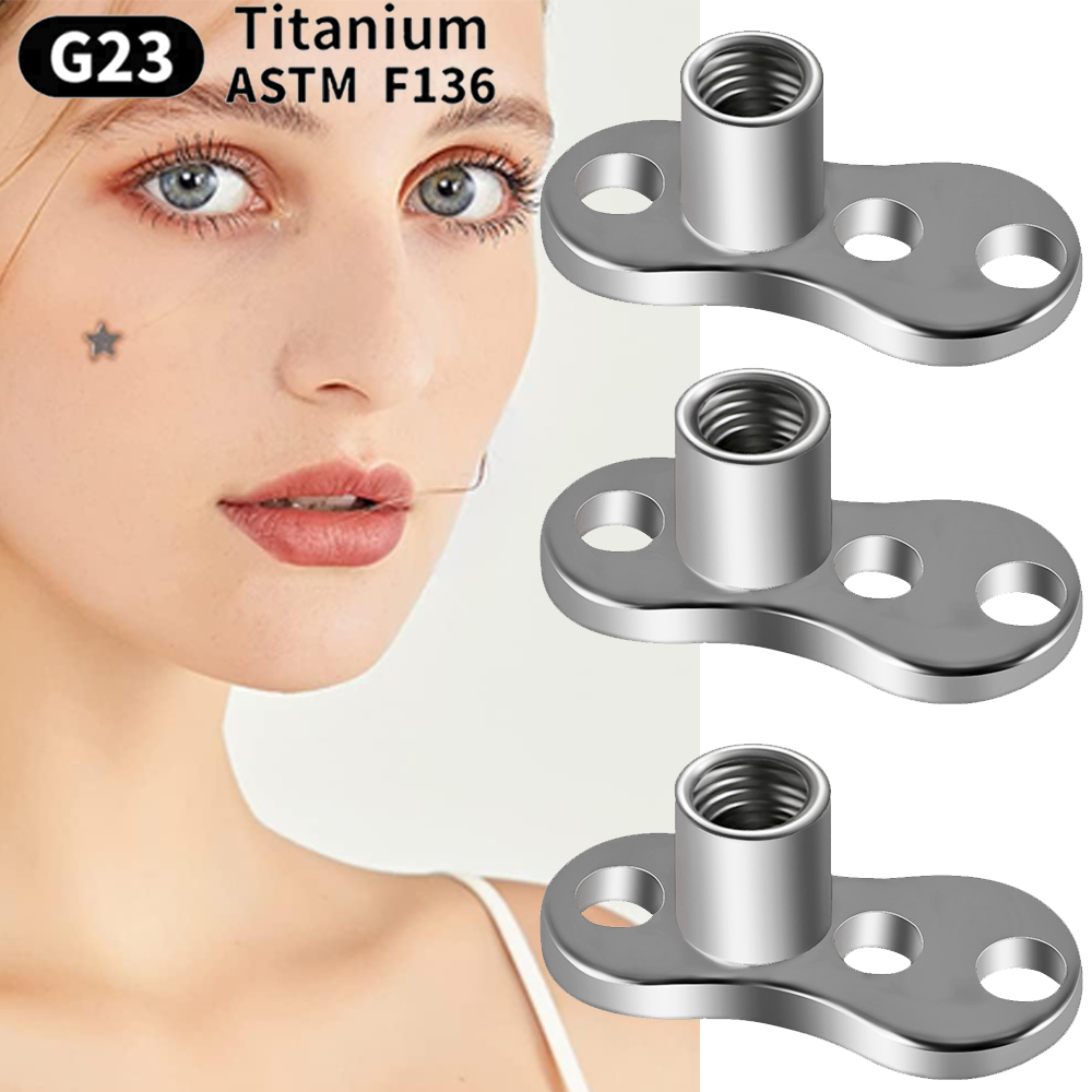 1PC 14G/16G Grade G23 Titanium - Dermal Anchor Top recensione e prezzo