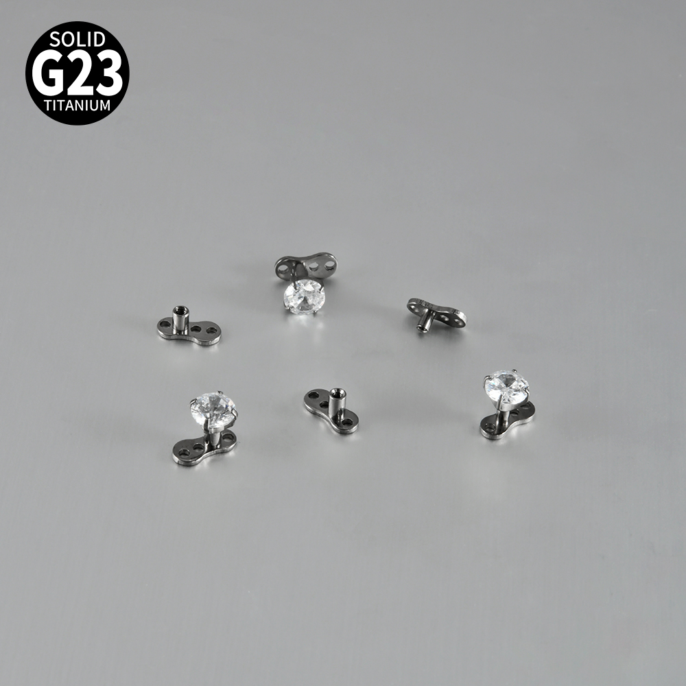 1PC 14G/16G Grade G23 Titanium - Dermal Anchor Top recensione e prezzo