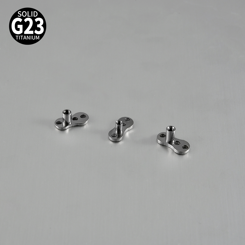 1PC 14G/16G Grade G23 Titanium - Dermal Anchor Top recensione e prezzo