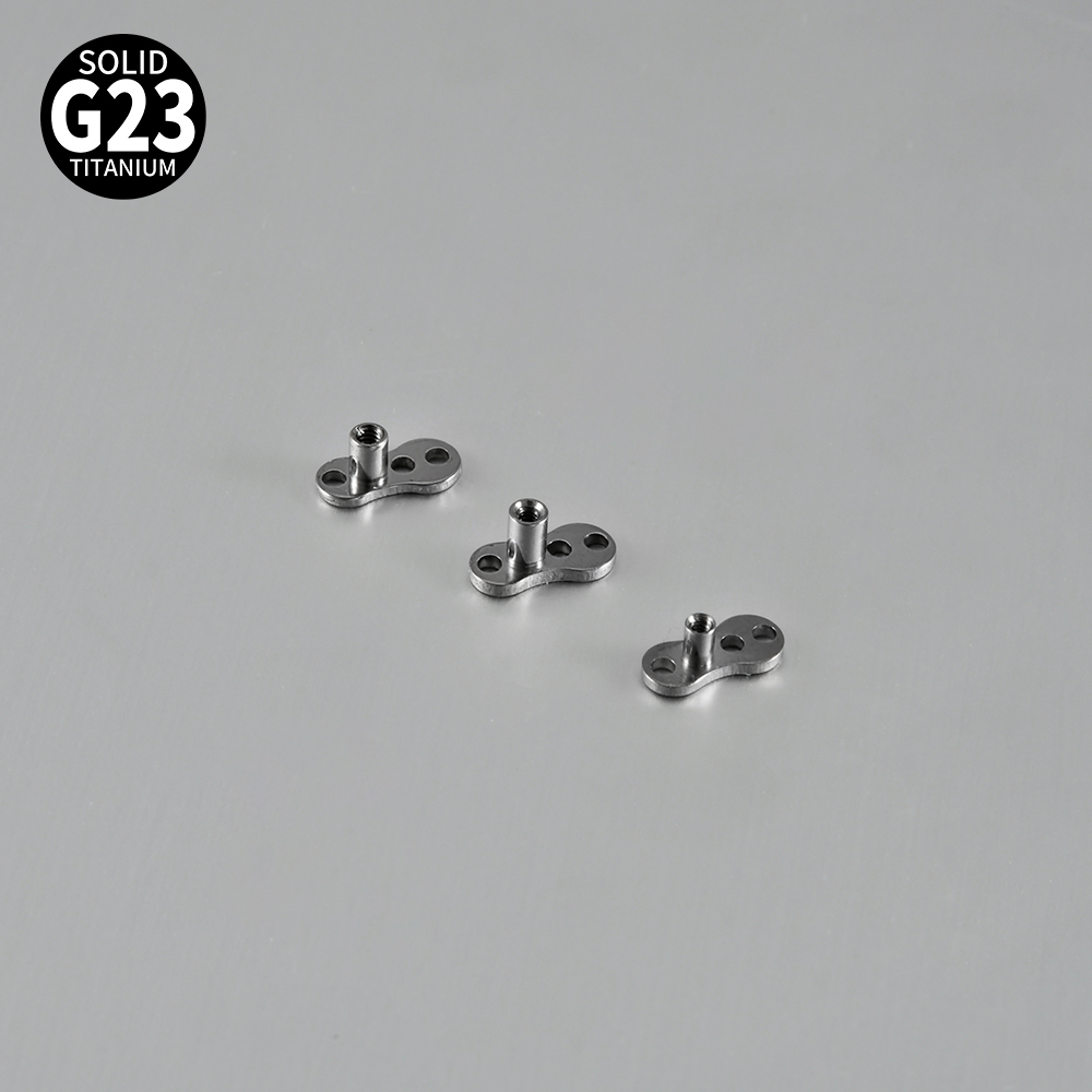 1PC 14G/16G Grade G23 Titanium - Dermal Anchor Top recensione e prezzo