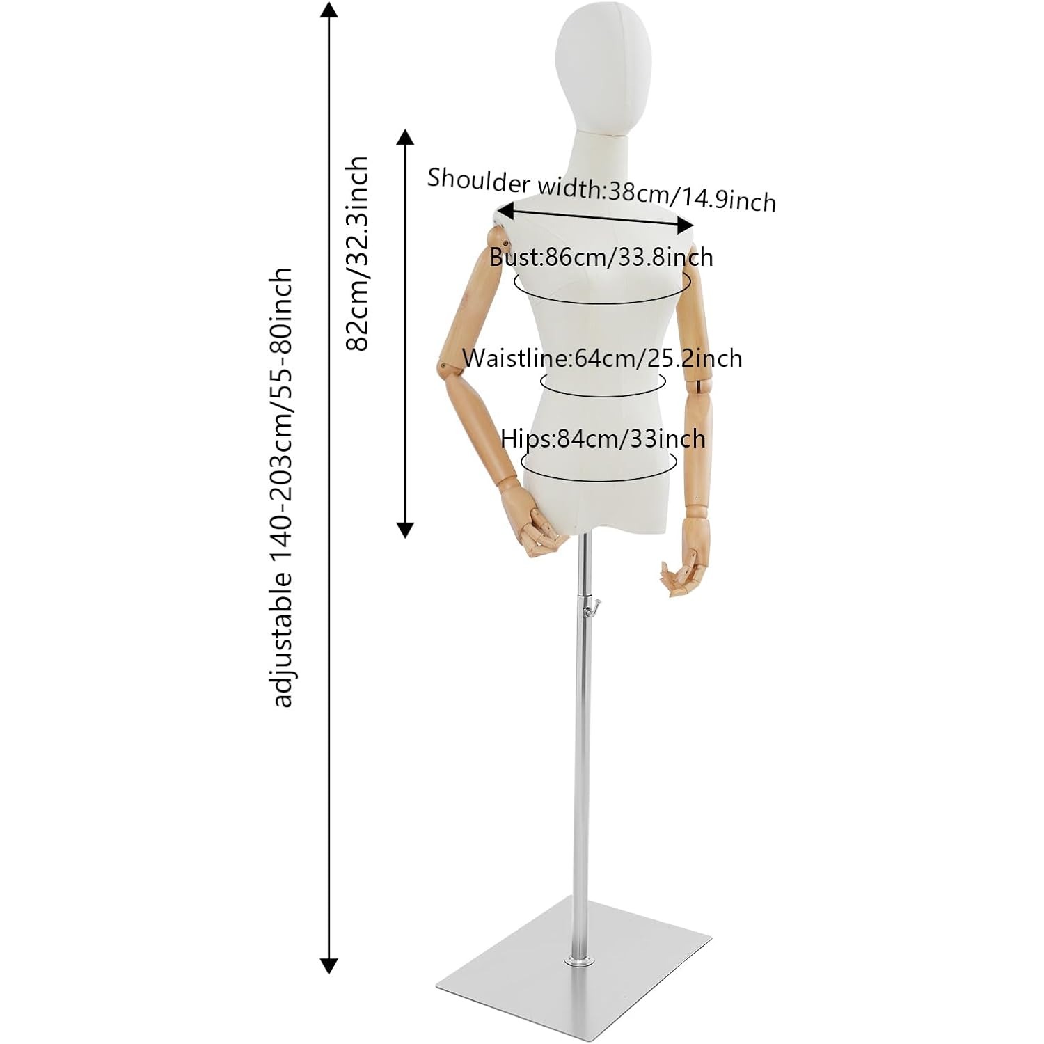 Female Mannequin Dress Form To - Body Jewelry Store recensione e prezzo