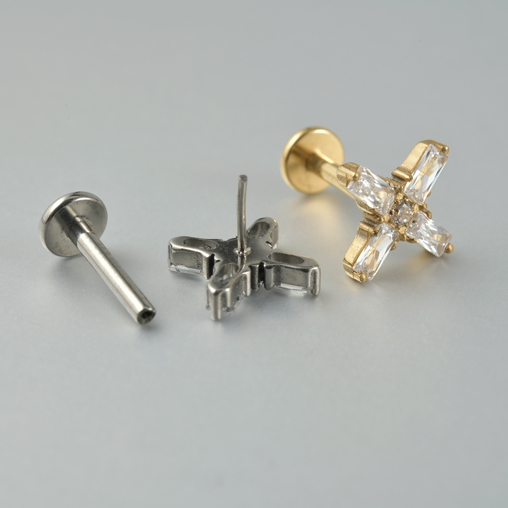 1PC G23 Titanium Threadless Pu - Body Jewelry Threadless recensione e prezzo