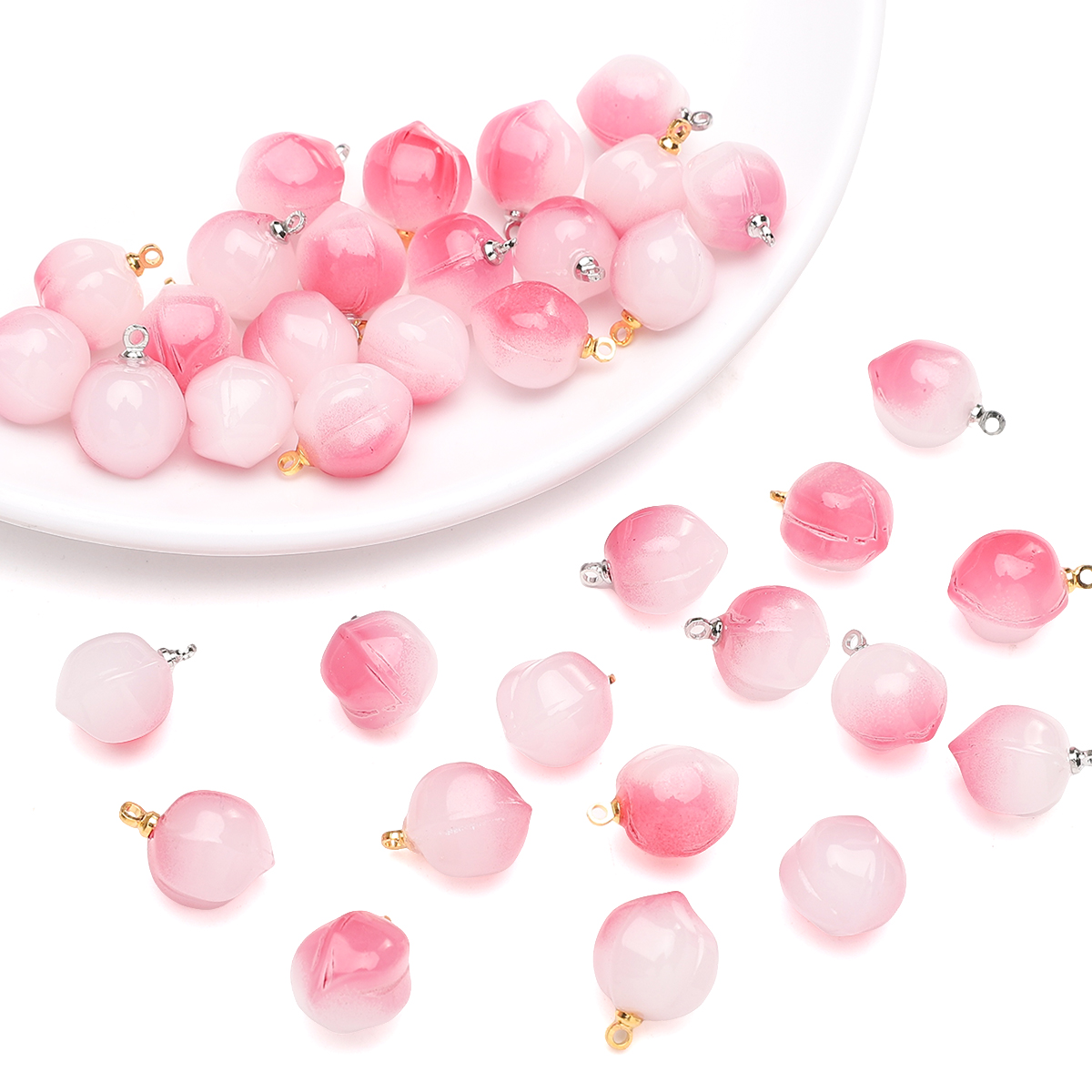 13X17mm 5pcs/Bag Glass Pendant - Body Jewelry Unique recensione e prezzo