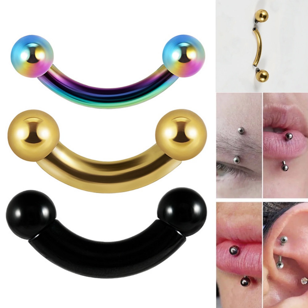 1PC Stainless Steel Large Size - Body Jewelry Gauge Sizes recensione e prezzo