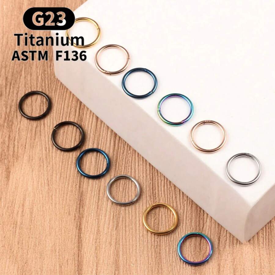 G23 Titanium Small Circle Nose - Body Jewelry Rings recensione e prezzo