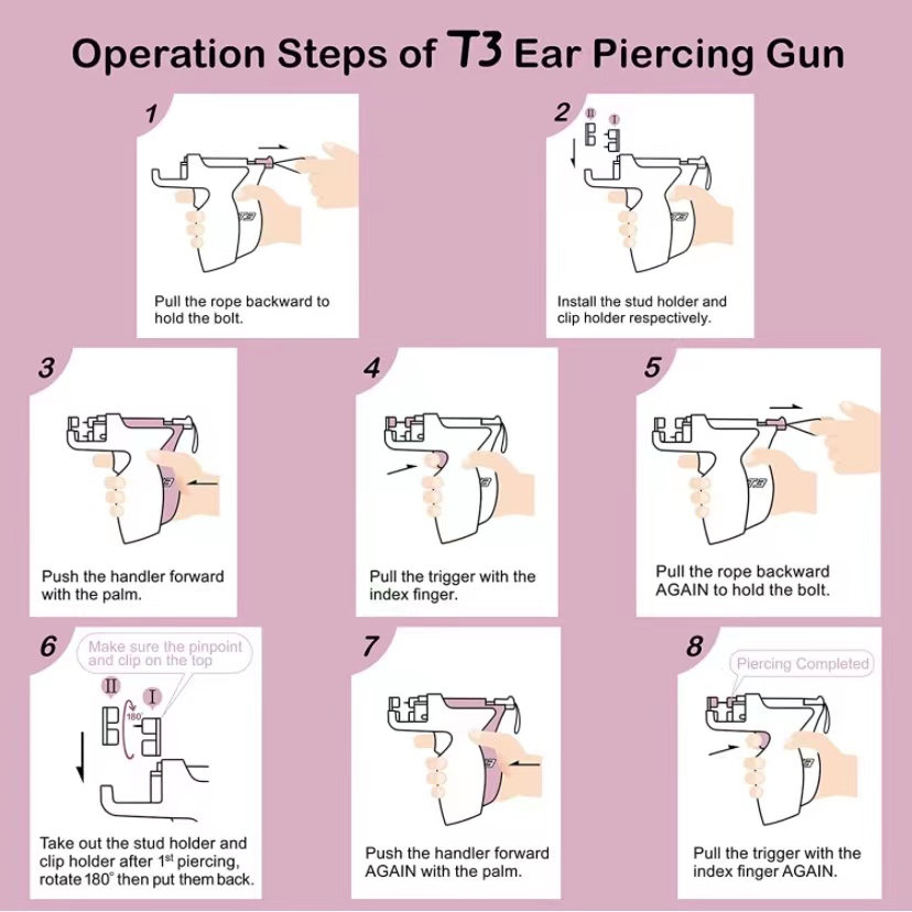 T3 Ear Piercing Gun Kit Asepti - Body Jewelry Store recensione e prezzo