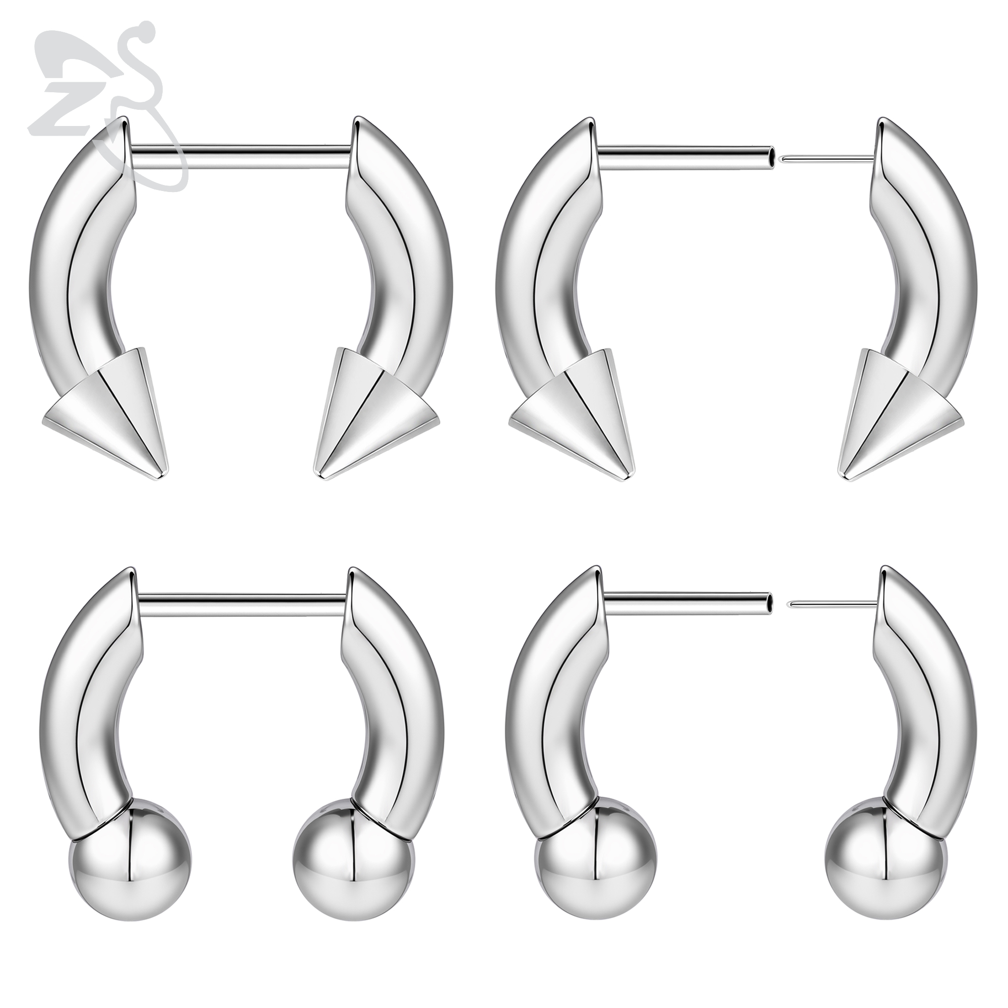 ZS 1 PC 16G Threadless Stainle - Body Jewelry Threadless recensione e prezzo