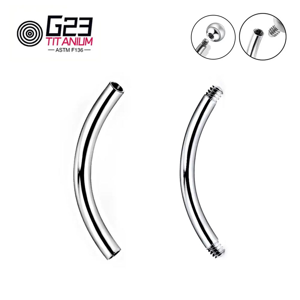 Wholesale 5/10/50pcs G23 Titan - Body Jewelry Internally Threaded recensione e prezzo