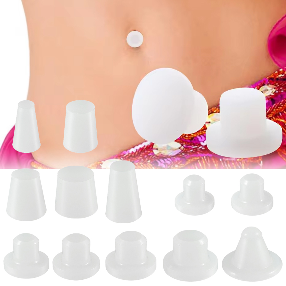1-50PCS Silicone Belly Button  - Body Jewelry Repair recensione e prezzo