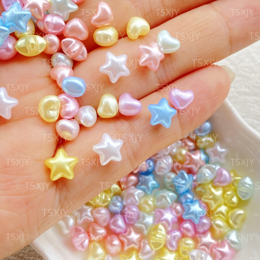 100pcs Resin Mixed 3D Colorful - Star Flat Back recensione e prezzo