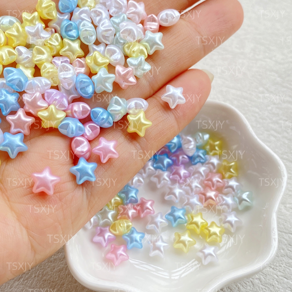 100pcs Resin Mixed 3D Colorful - Star Flat Back recensione e prezzo