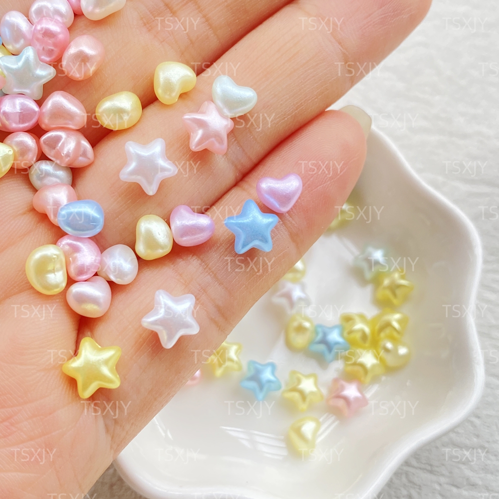 100pcs Resin Mixed 3D Colorful - Star Flat Back recensione e prezzo