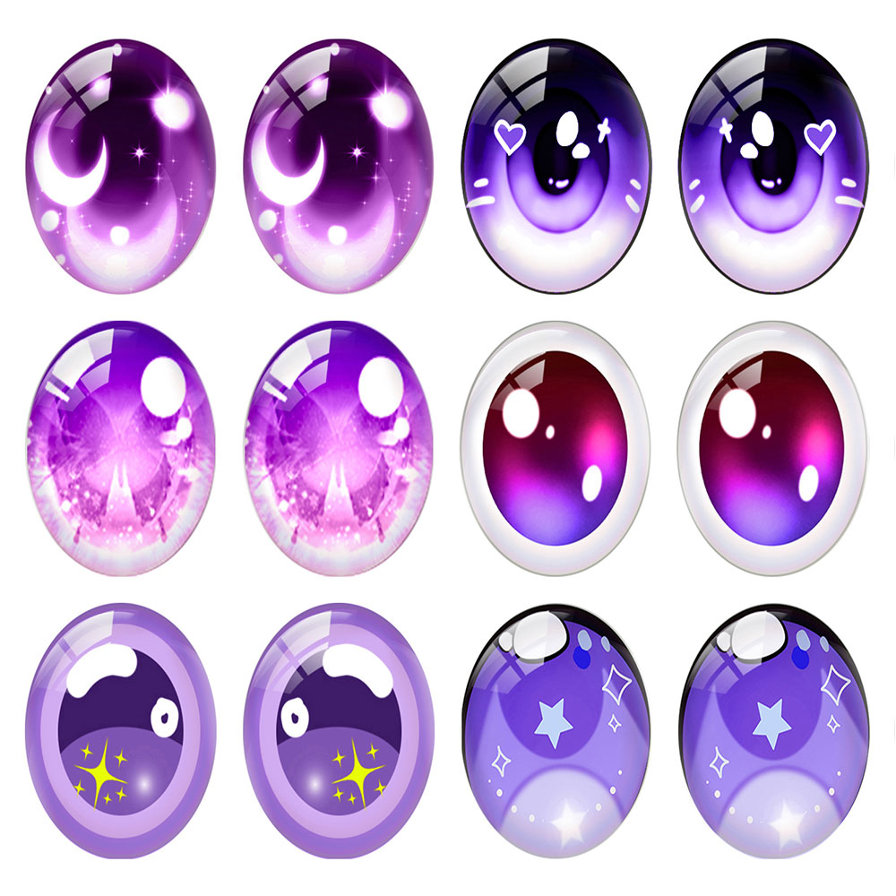 5pairs/lot Oval Cute Cartoon D - Star Flat Back recensione e prezzo