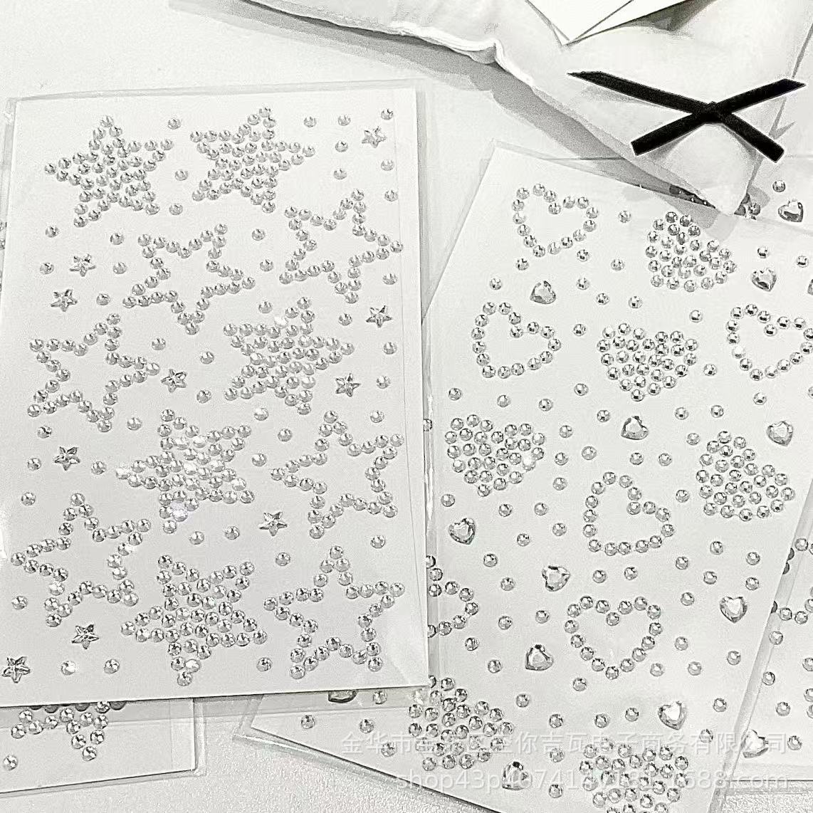 Silver Star Heart Rhinestone S - Star Flat Back recensione e prezzo