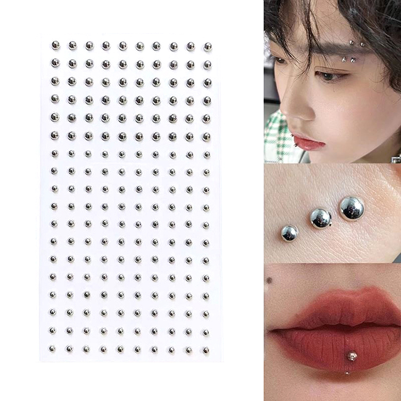 Diamond Sticker Fake Nose Stud - Body Jewelry Ear Piercing recensione e prezzo