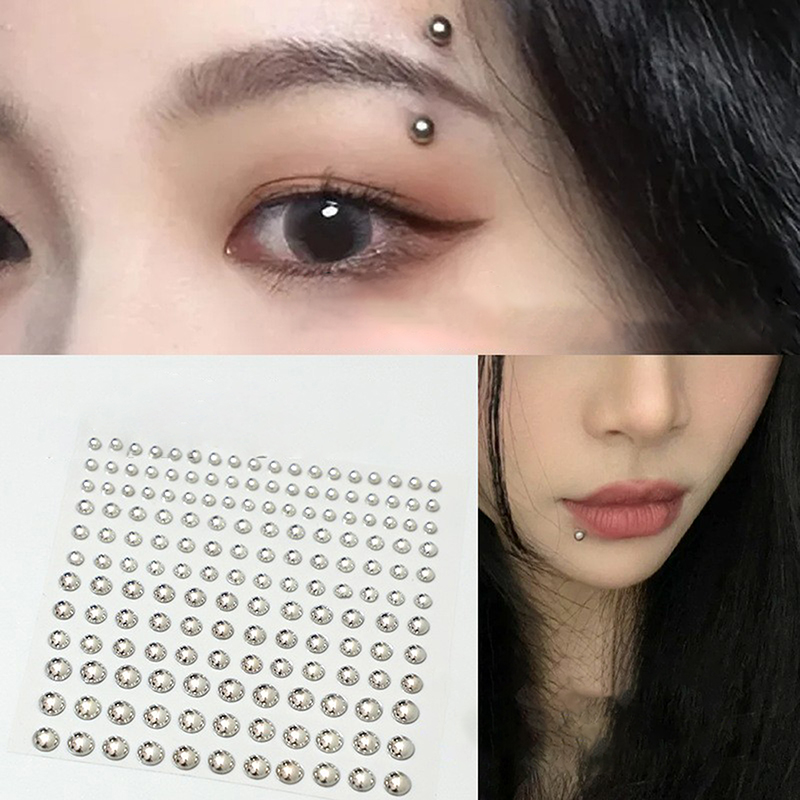 Diamond Sticker Fake Nose Stud - Body Jewelry Ear Piercing recensione e prezzo