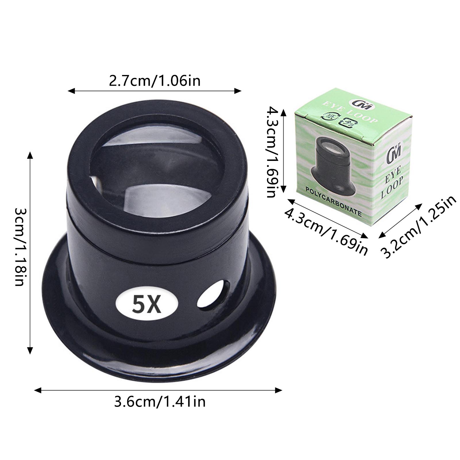 Watchmaker Eye Magnifying Glas - Body Jewelry Repair recensione e prezzo
