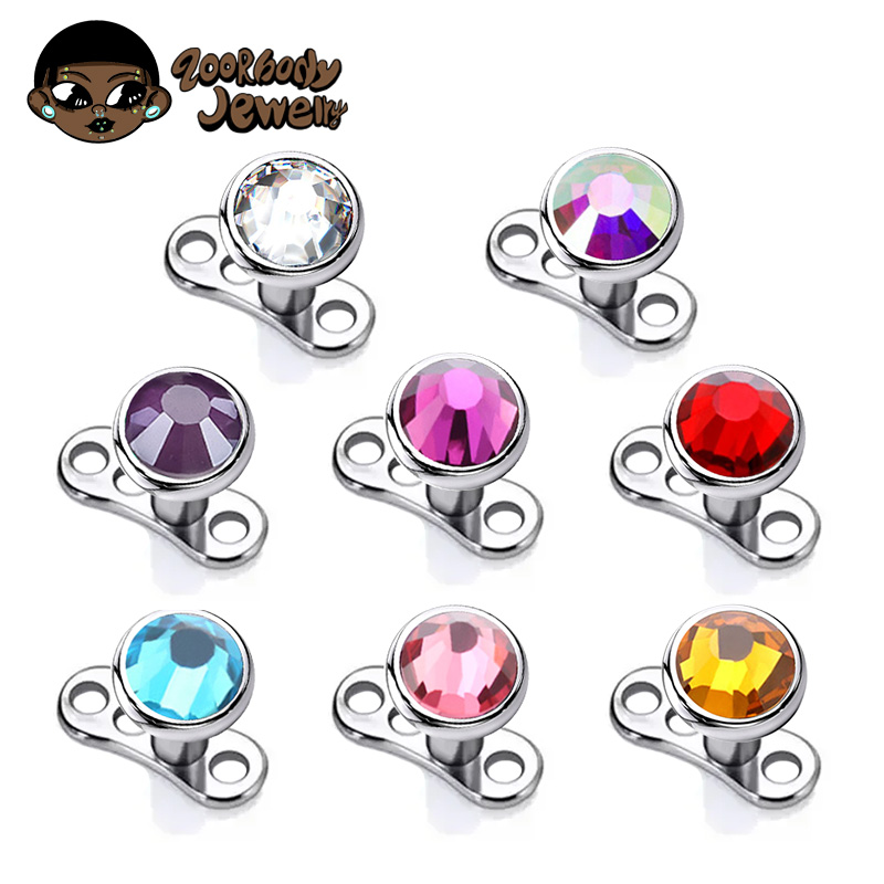 G23 Titanium Piercing Micro De - Dermal Anchor Top recensione e prezzo