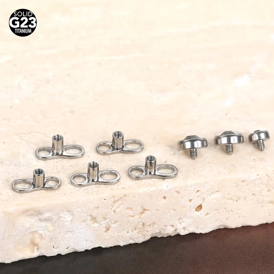 1Pc/5Pcs Titanium Micro Dermal - Dermal Anchor Top recensione e prezzo