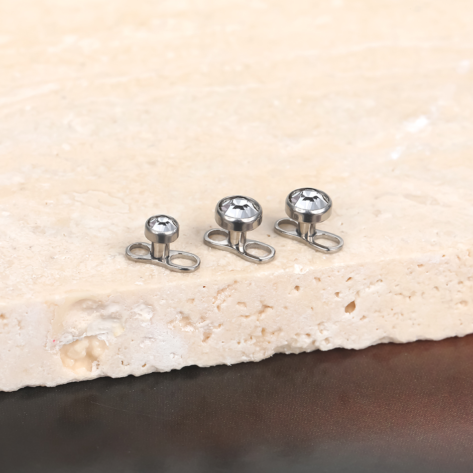 1Pc/5Pcs Titanium Micro Dermal - Dermal Anchor Top recensione e prezzo