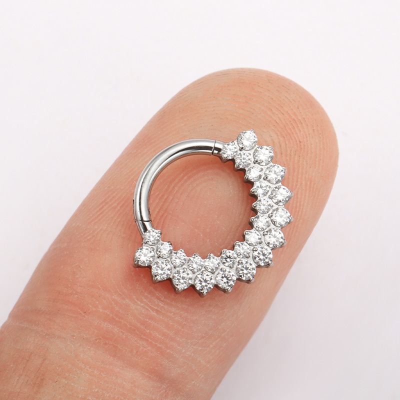 ASTM F136 Titanium Clicker Sep - Septum Clicker Ring recensione e prezzo