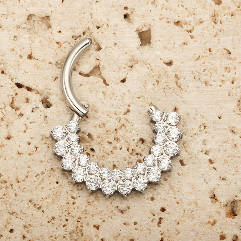 ASTM F136 Titanium Clicker Sep - Septum Clicker Ring recensione e prezzo