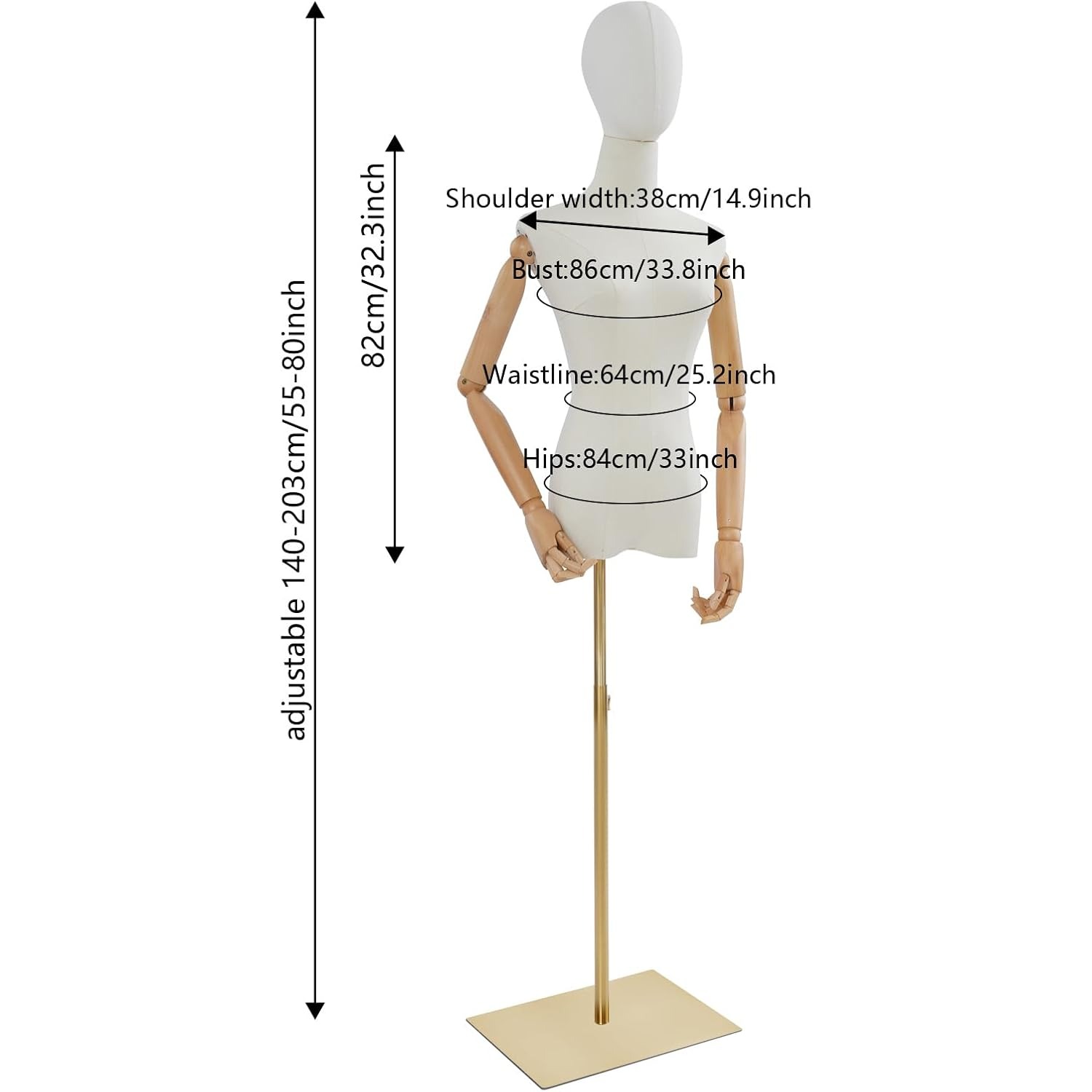 Female Mannequin Dress Form To - Body Jewelry Store recensione e prezzo