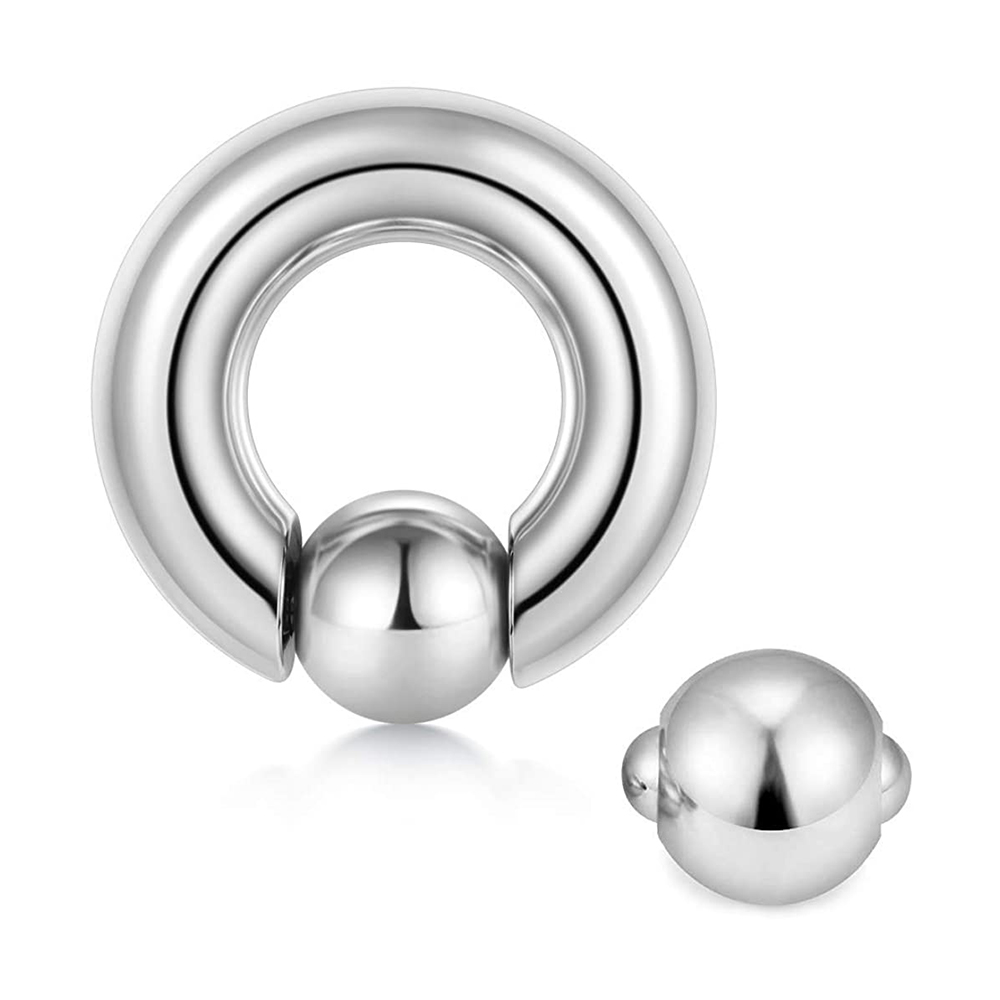 1PC Stainless Steel Large Size - Body Jewelry Gauge Sizes recensione e prezzo