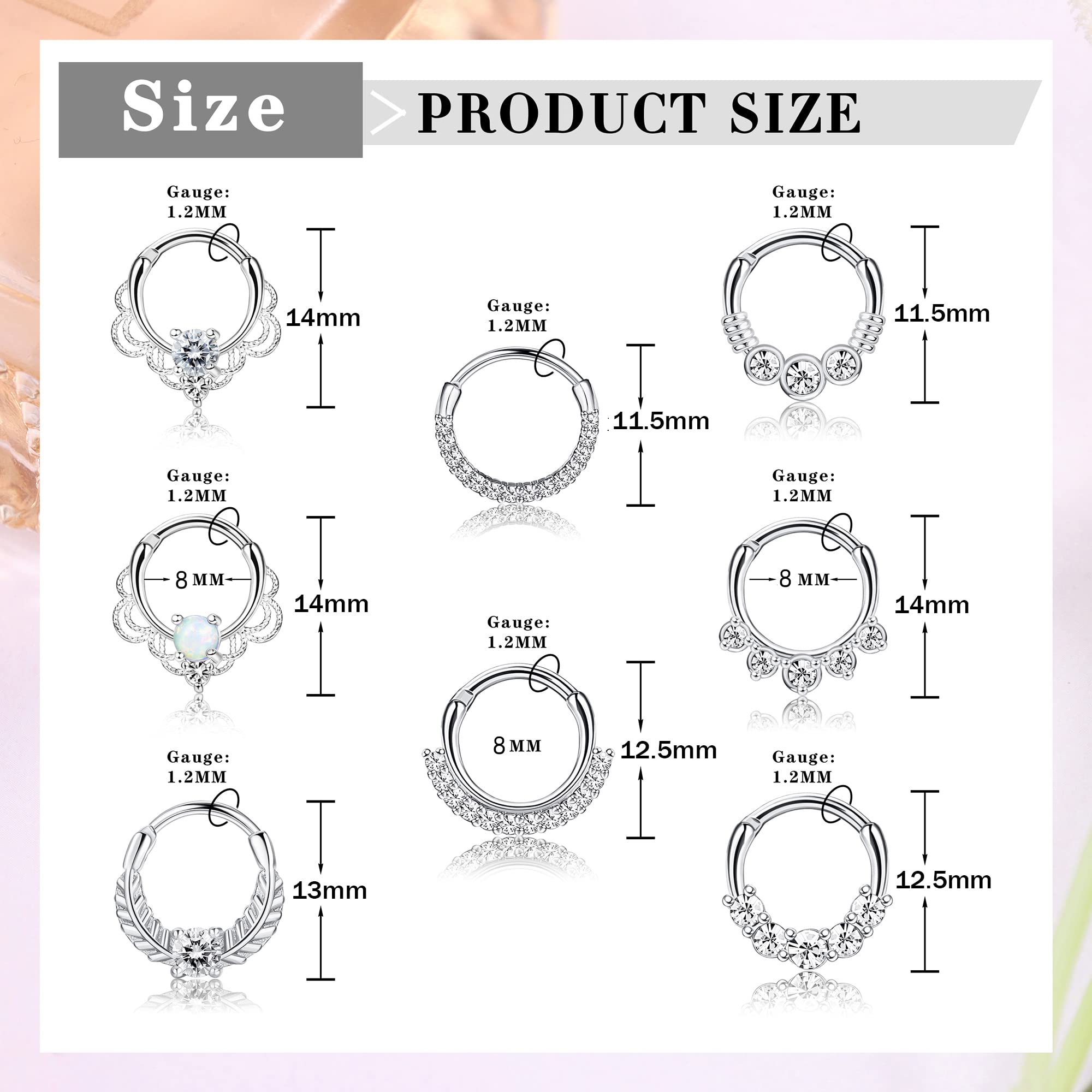 Drperfect 16G Septum Clicker R - Septum Clicker Ring recensione e prezzo