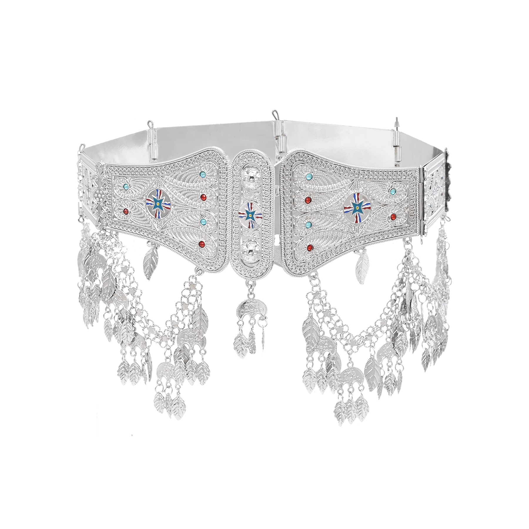 Silver Plated Moroccan Caftan  - Body Jewelry Indian recensione e prezzo