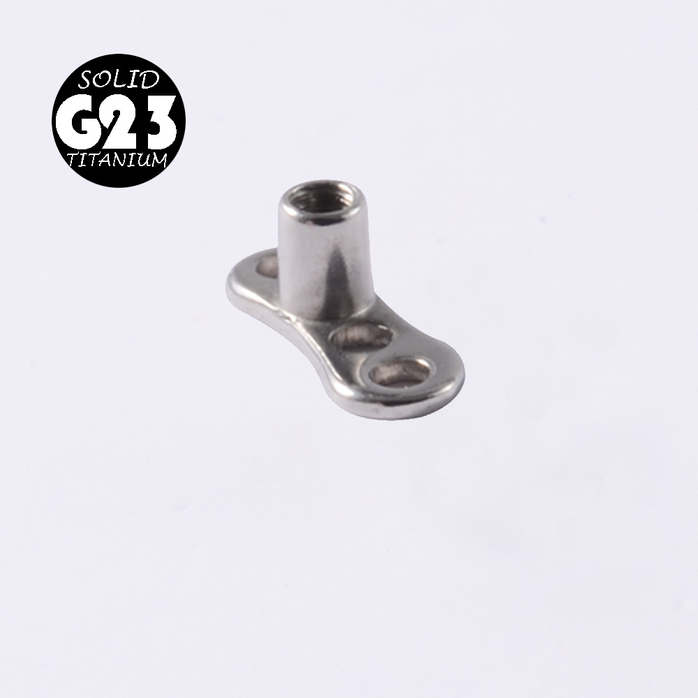20pcs G23 Solid Titanium & Sur - Dermal Anchor Top recensione e prezzo