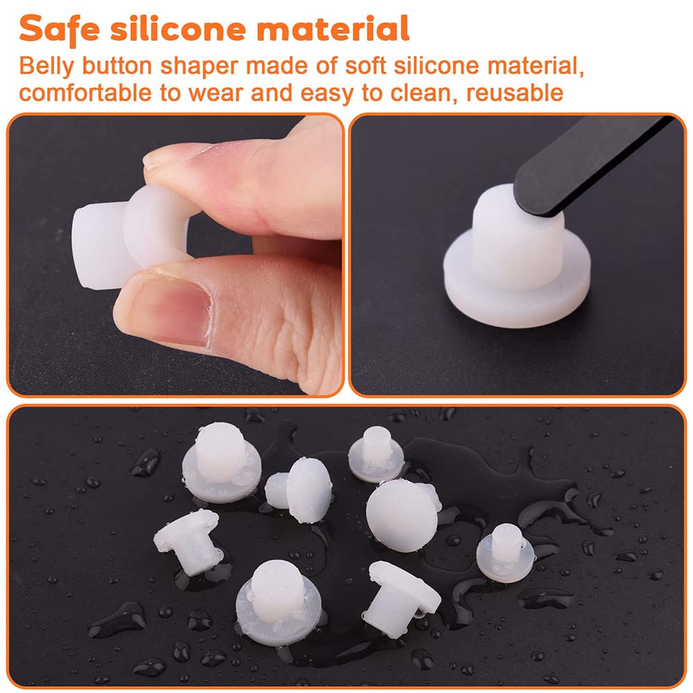 1PC Silicone Belly Button Plug - Body Jewelry Repair recensione e prezzo