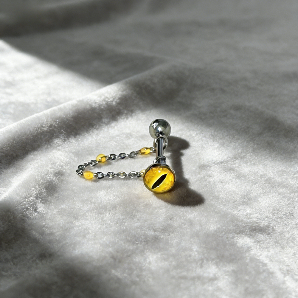 1Pc High Quality Trendy Unique - Yellow Body Jewelry recensione e prezzo