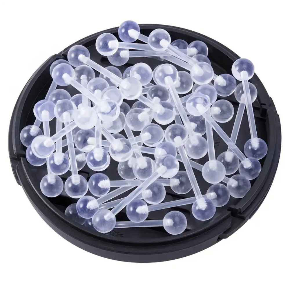 JKC Store 10pcs Acrylic Barbel - Body Jewelry Store recensione e prezzo